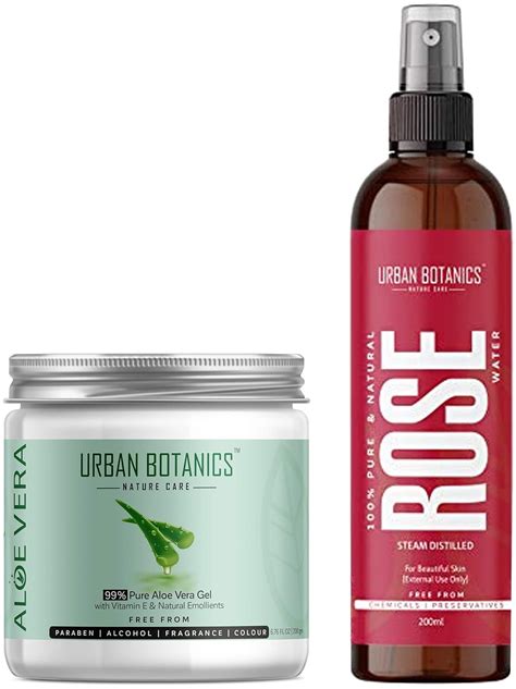 Buy Urbanbotanics® Pure Aloe Vera Skinhair Gel With Vitamin E And Natural Emollients Paraben