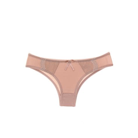 KIT 6 CALCINHAS TANGA DE LYCRA E RENDA Seny Lingerie