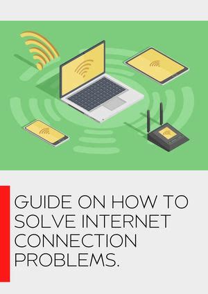 Calam O Guide On How To Solve Internet Connection Problems