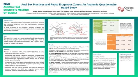 Pdf Anal Sex Practices And Rectal Erogenous Zones An Anatomic Questionnaire Based Study