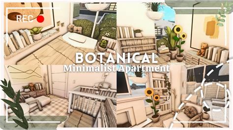 Minimalist Botanical Roleplay Apartment I No Gamepass I Bloxburg