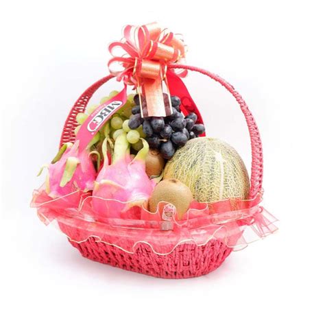 simple fruit basket signature  types  fruits klang valley del