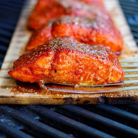 Cedar Plank Salmon Easy Healthy And Delicious Feasting At Home