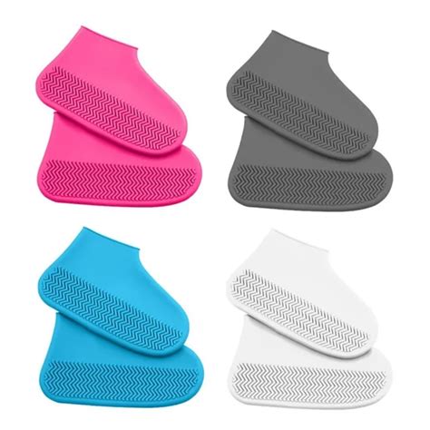 Housse De Chaussure Imperm Able En Silicone Pour Aventures En Plein Air