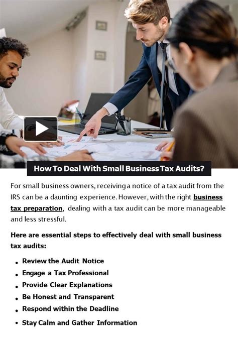 Ppt How To Deal With Small Business Tax Audits Powerpoint Presentation Free To Download