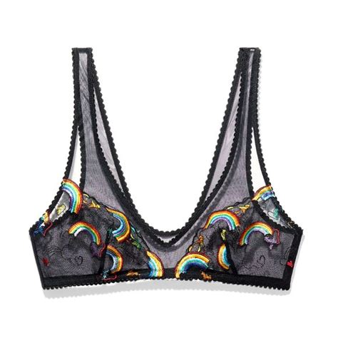 Savage X Fenty Intimates Sleepwear Nwt Savage X Fenty Pride Mesh Lingerie Set Poshmark