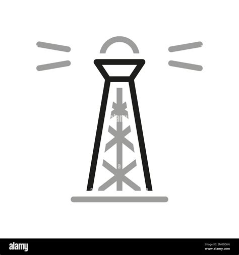 Lighthouse Icon Marine Lighthouses Linear Icon Line With Editable