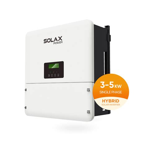 Solax Single Phase Hybrid Inverter 5kw 5 Kw Hybrid MPPT Solar Inverters