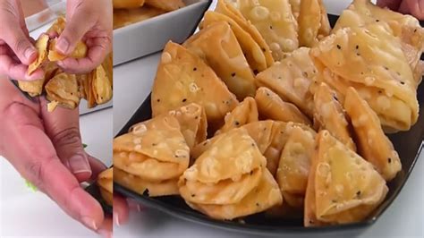 Crispy Namak Pare Khasta Namak Para Nimki Recipe YouTube