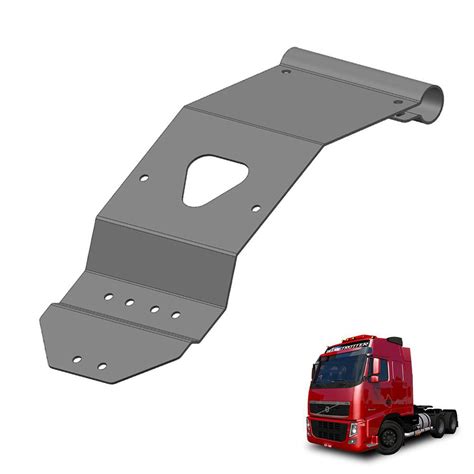 Suporte Fixacao Placa Sinaleira Volvo Fh Todos Os Anos Uouu