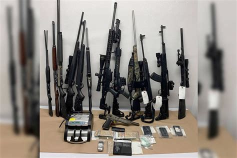 Drugs Rifles And Cash Seized By Chilliwack Rcmp In Drug Trafficking