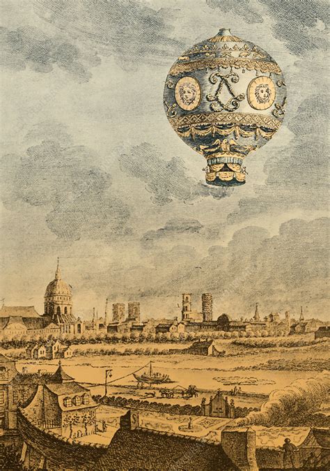 Montgolfiere Hot Air Balloon Stock Image C Science Photo Library