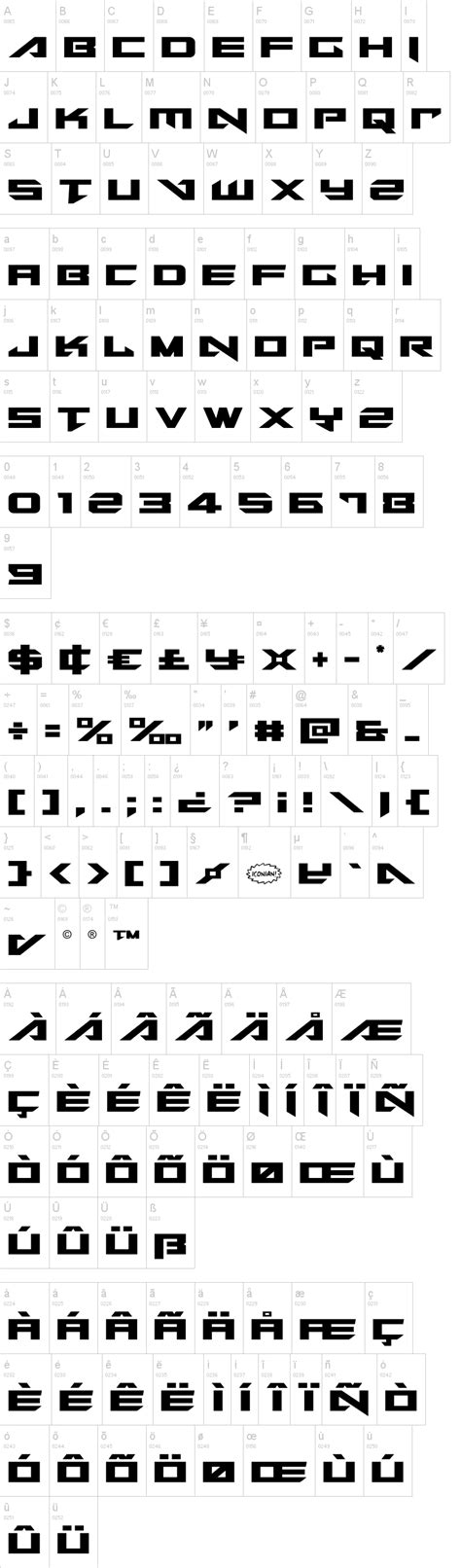 Tarrget Font