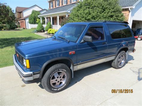 1990 Gmc Chevrolet S15 S10 S 10 S 15 Jimmy 2 Door 43 4x4 Nice Tons Of