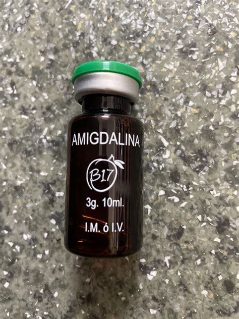 Витамин б17 амигдалин Novodalin amigdalina vitamin B17 3gr 1 ампула ...