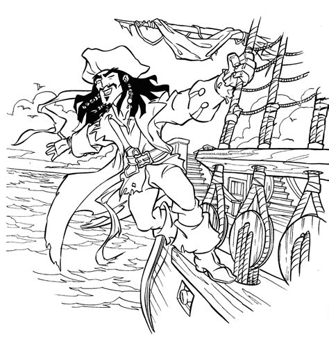 Dessin De Pirates Des Caraibes 4