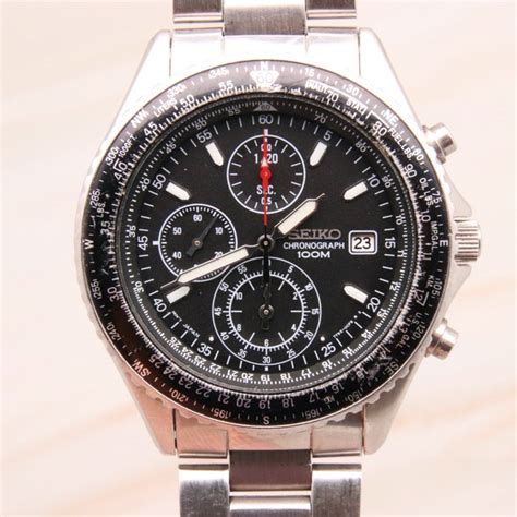 Seiko Flightmaster Chronograph M T Cf Homme Catawiki