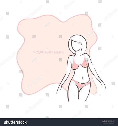 Beautiful Sexy Girl Bikini Beach Swimsuit Stock Vector Royalty Free 749139343 Shutterstock