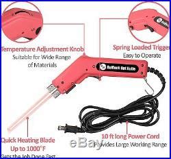 Cutter Set Tool RoMech Foam Cutter Pro Electric Hot Knife W Styrofoam Cutting Tool Set