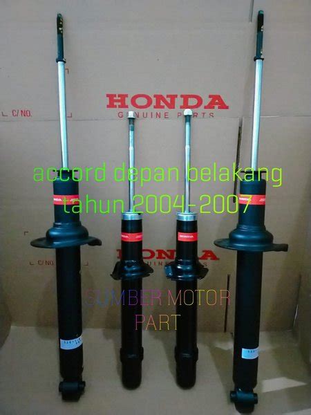 Jual Shock Breaker Shock Absorber Honda Accord Depan Belakang Tahun