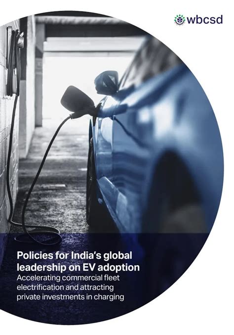 India Business Guide To Ev Adoption Wbcsd