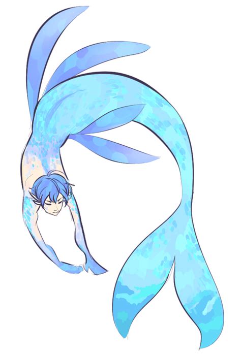 Anime Merman And Mermaid