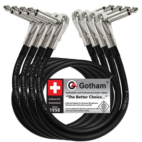 Units Foot Gotham Gac Ultra Flexible Guitar Bass Effects