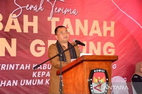 Pemkab Deli Serdang Hibahkan Aset Gedung Dan Tanah Kepada Kpu Antara