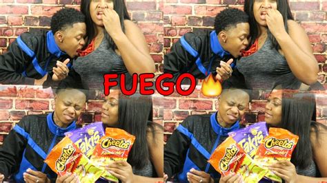 HOT CHEETOS TAKIS CHALLENGE YouTube