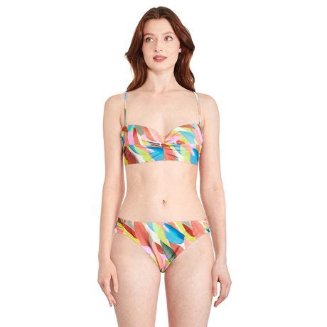George Women S Twisted Bikini Top Walmart Ca