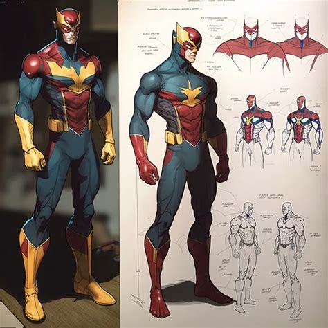 Superhero Costume Design Concept