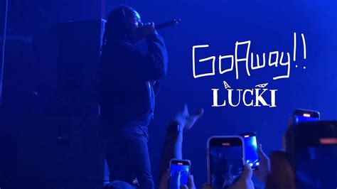 LUCKI Go Away Live At Silver Spring MD YouTube