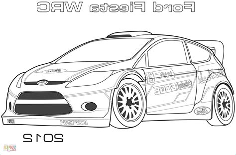 Coloriage Voiture De Rallye Wrc Beau Collection Coloriage Voiture De