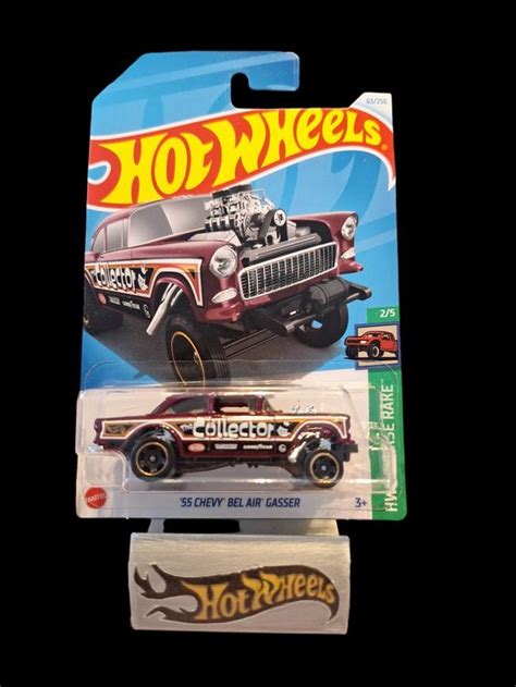 Hot Wheels HW Reverse Rake 2024 55 Chevy Bel Air Gasser 2 5 Neu Und Originalverpackt In