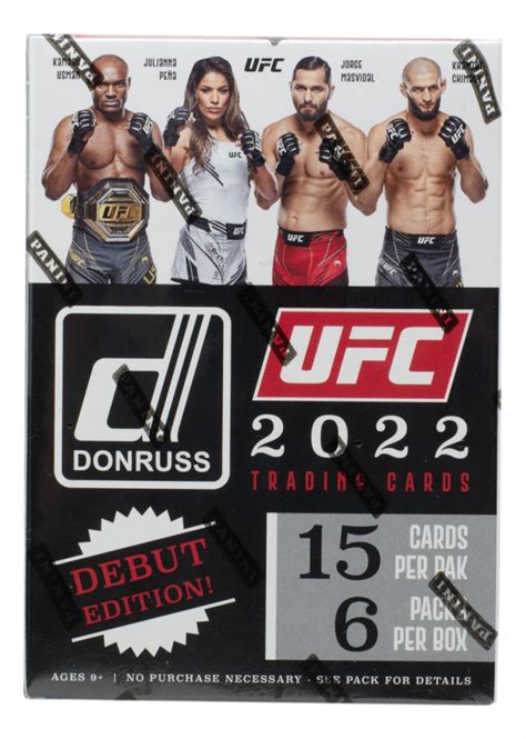 Panini Donruss Ufc Blaster Box With Packs Pristine Auction