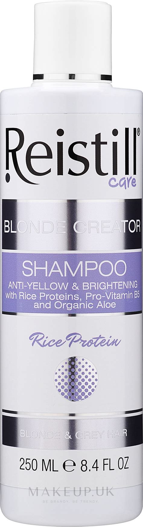 Reistill Blonde Creator Shampoo Anti Yellow Shampoo For Colored Blonde Hair Makeup Uk
