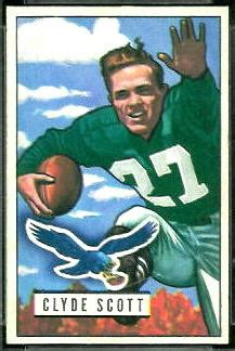 Clyde Scott - 1951 Bowman #120 - Vintage Football Card Gallery