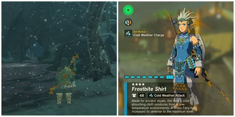 Zelda Tears Of The Kingdom How To Get The Frostbite Armor Full Set