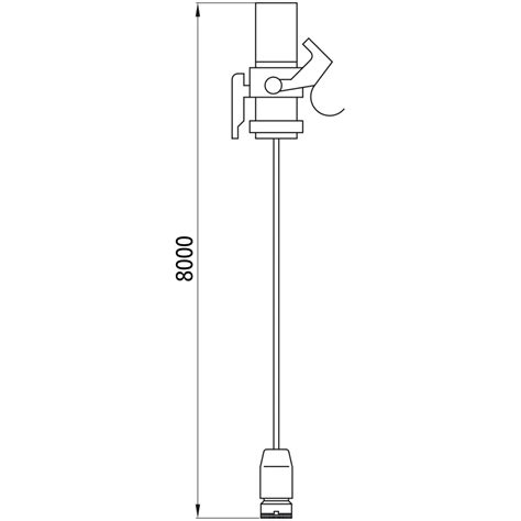 ASPÖCK Versorgungskabel pol Stecker pol ASS LP mm