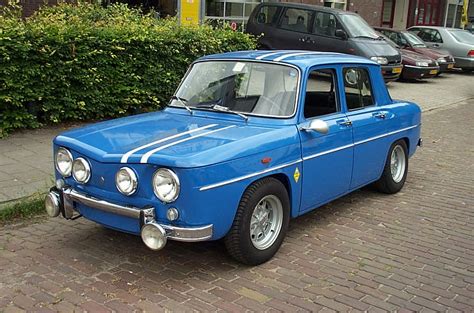 Renault 8 Gordini R1135 Group 2 1967 Racing Cars