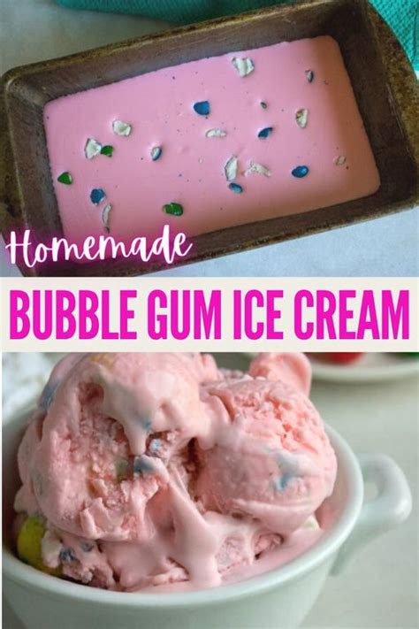 Homemade Bubble Gum Ice Cream Artofit