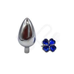 Plug Anal Formato De Trevo Sexy Import 7 Cores Exclusiva