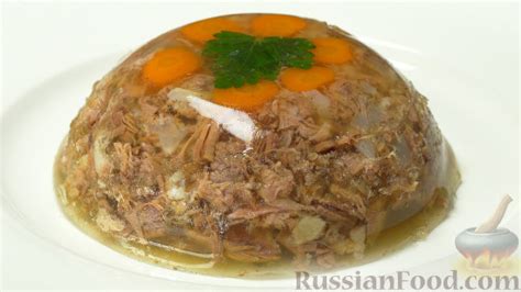Холодец, рецепты на RussianFood.com: 200 рецептов холодца (студня)