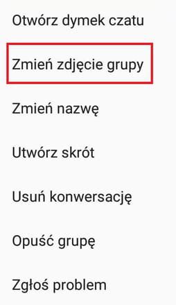 Jak zmienić zdjęcie i nazwę grupy w Messengerze CCM