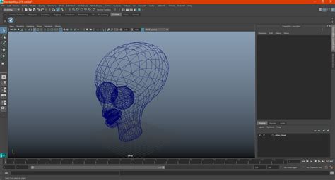 Alien Head 3d Model 49 3ds Blend C4d Fbx Max Ma Lxo Obj