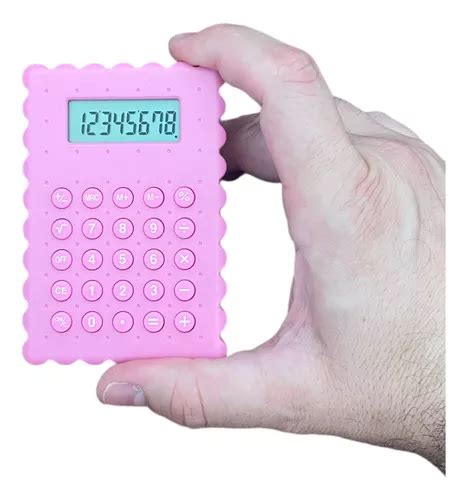 Mini Calculadora De Bolso Pequena Portátil Escolar Colorido MercadoLivre