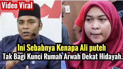 Akhirnya Ali Puteh Dedah Ini Sebabnya Kenapa Dia Tak Nak Bagi Kunci