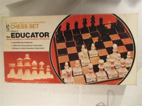 Vintage Classic Games Collectors Series Chess Set Edition V The