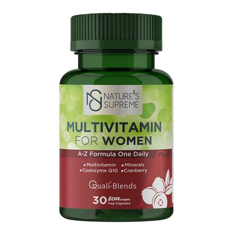 Multivitamin For Women | Nature's Suppreme
