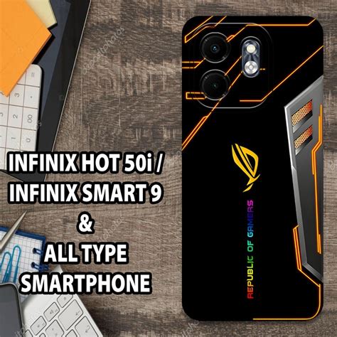 Jual Ks Softcase Karet Untuk Infinix Hot I Smart Motif Gambar Karakter Esport Rog